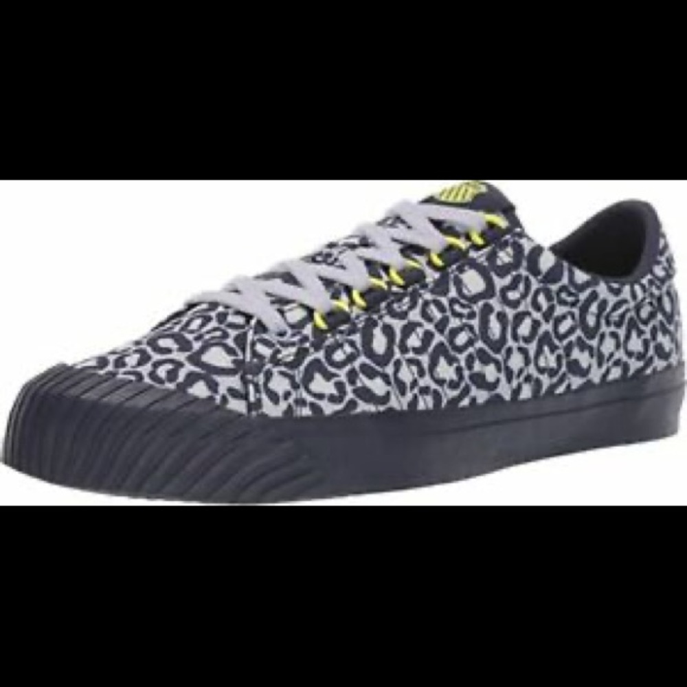 K-Swiss Women's Athletic Shoes Irvine T Blue Leopard